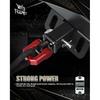 3/4" D Ring Shackle, 68,000 lbs Break Strength with 7/8" Pin for Tow Strap Winch Recovery Towing (Aluminum, 2 Pack, Red)