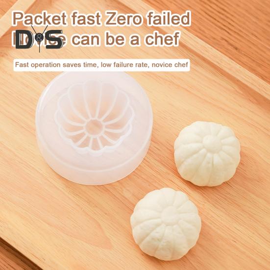Легкая форма для изготовления булочек, гладкие края, практичная форма для приготовления паровых булочек для кондитерских изделий, пирогов, клецок