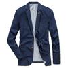 Denim Suit Men's Casual Loose Plus Size Young Denim Suit Jacket
