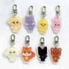 Animal Cartoon Keychain Acrylic Animal Keychain New Key Chain  Key