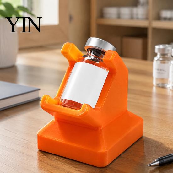 Precision Label Positioning Tool 1/2Pcs Vial Applicator for 3ML/10ML Vials, Bottle Labeling Alignment Small Labeler Tool, Sticker Application