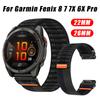 Спортивный нейлоновый ремешок QuickFit 26 мм 22 мм для часов Garmin Fenix 8 E 7 7X 6 6X Pro Tactix 8/Epix Pro Gen 2 47 мм 51 мм/Enduro 3 2