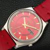 Б/У винтажные мужские часы SEIKO 5 AUTOMATIC 7019A из Японии с красным циферблатом a433409-2 R116-a433409
