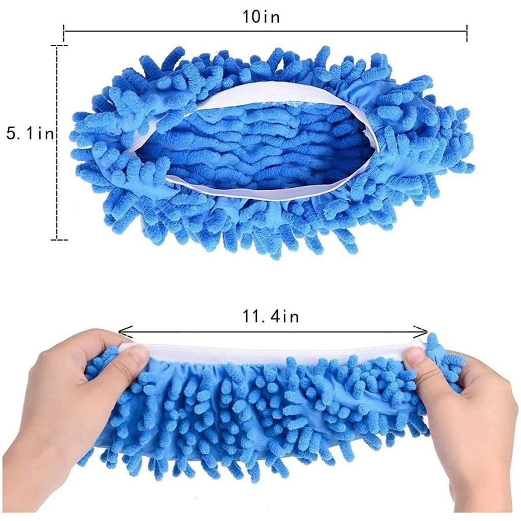 Швабра из микрофибры, тапочки, чехол для обуви, мягкая моющаяся многоразовая полировка пола, пыль, грязь, волосы, мужские и женские швабры, инструмент для чистки швабры