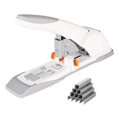 Степлер AmazonBasics Tabletop 130 White, большой, прочный, листы, стандартный,