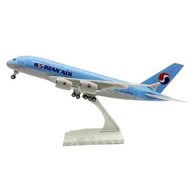 Модель самолета 1/240 смола A380 игрушки AIR самолет 30 см статическая демонстрация 380 корейский авиалайнер детский сувенир авиация коллекционный подарок