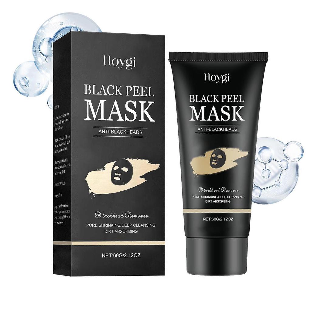 Hoygi Charcoal Exfoliating Peel-Off Mask Is A Gentle Daily Cleansing, Exfoliating, Hydrating And Moisturizing Skin Care Product