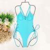 Push Up Women Swimwear One Piece Swimsuit Female Solid Monokini Bandage Swim Suits Sexy Bathing Suit Swimming Beachwear Monokini