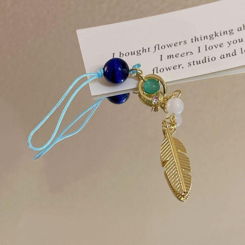 Genshin Game Impact Scaramouche Подвеска Телефонный шнурок Металлические цепочки для телефонов Брелок Брелки