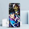 JoJo Adventure Рохан Кисибэ Мягкий Чехол для Xiaomi Poco F7 Ultra X7 X6 X5 Pro M7 Чехол для Телефона Redmi 15 15C 13 13C 12 12C 10 10C Pr
