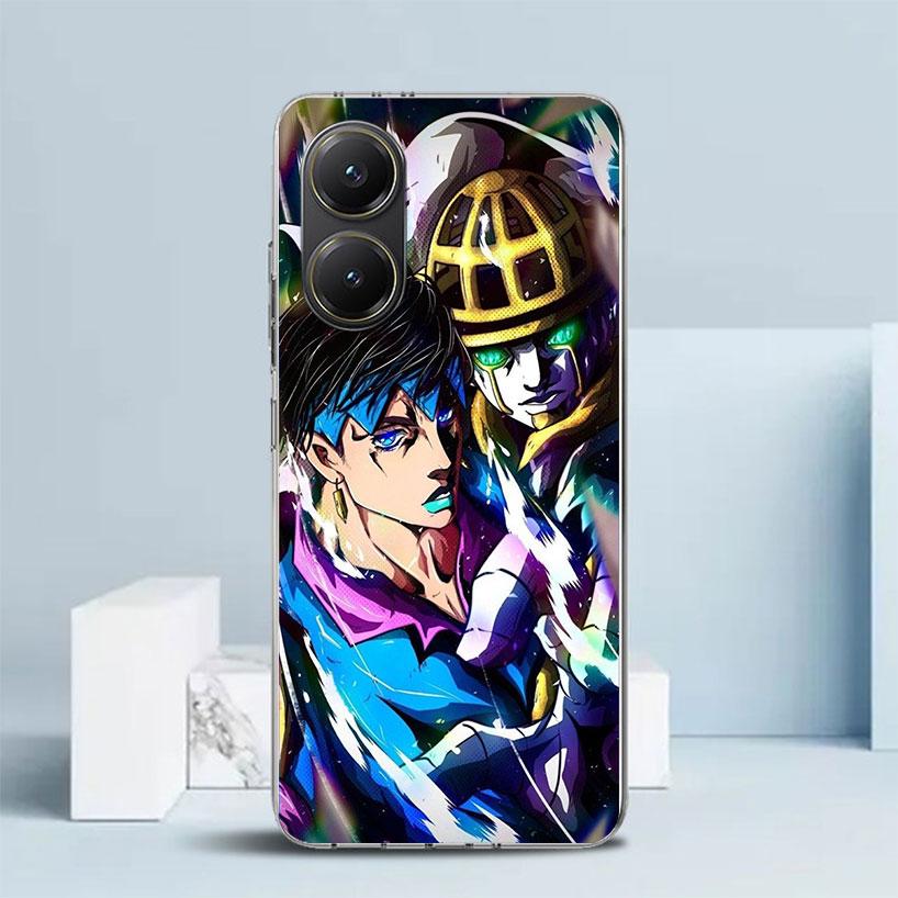 JoJo Adventure Рохан Кисибэ Мягкий Чехол для Xiaomi Poco F7 Ultra X7 X6 X5 Pro M7 Чехол для Телефона Redmi 15 15C 13 13C 12 12C 10 10C Pr