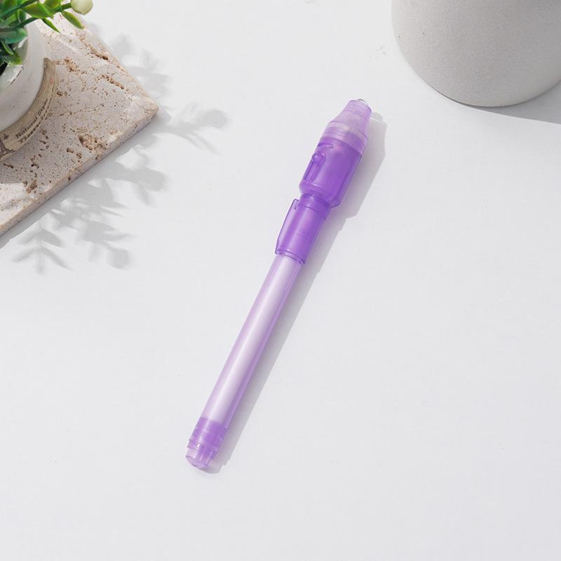 Светящаяся ручка с невидимыми чернилами, маркер, ручка для рисования, секретная обучающая ручка для детей, идеи подарков, сувениров для вечеринок, новинка, игрушка