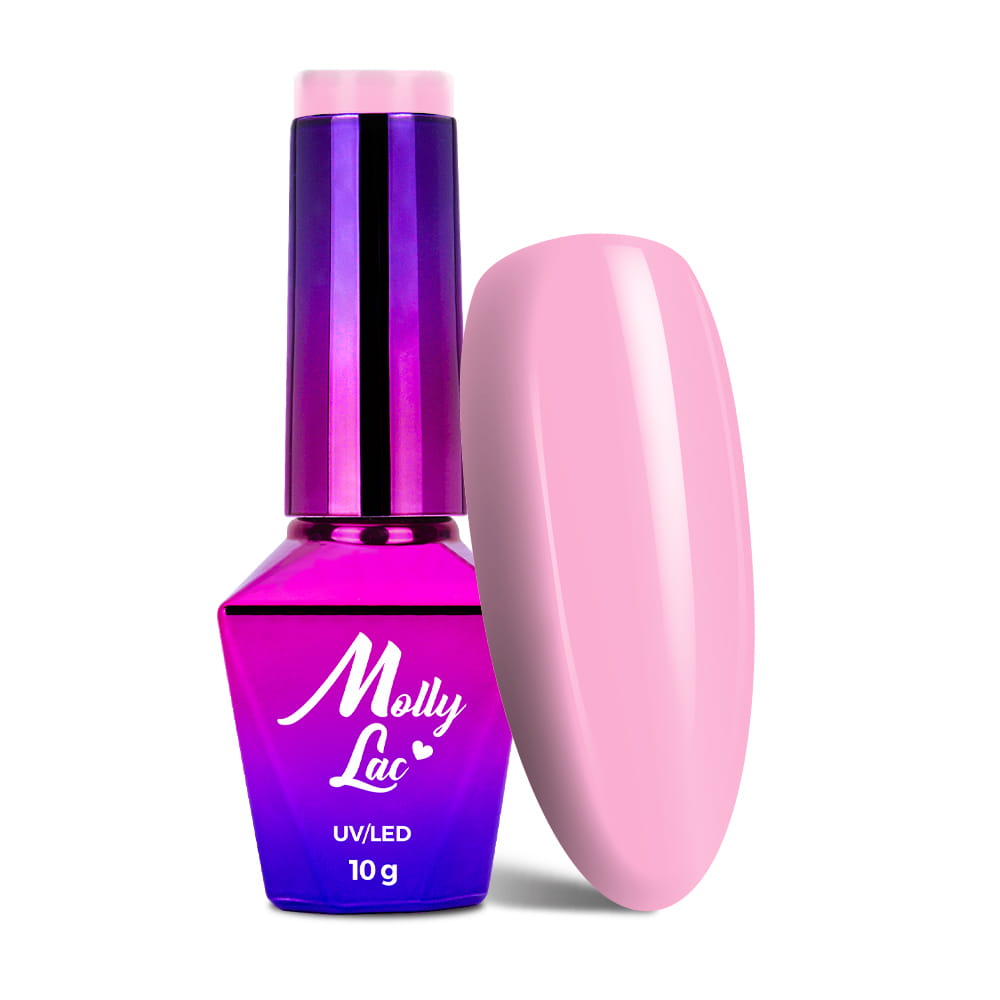 Lakier Hybrydowy Led/Uv Gel Polish Mollylac Silk & Cotton Nr 367 Velvet Suit 10 G