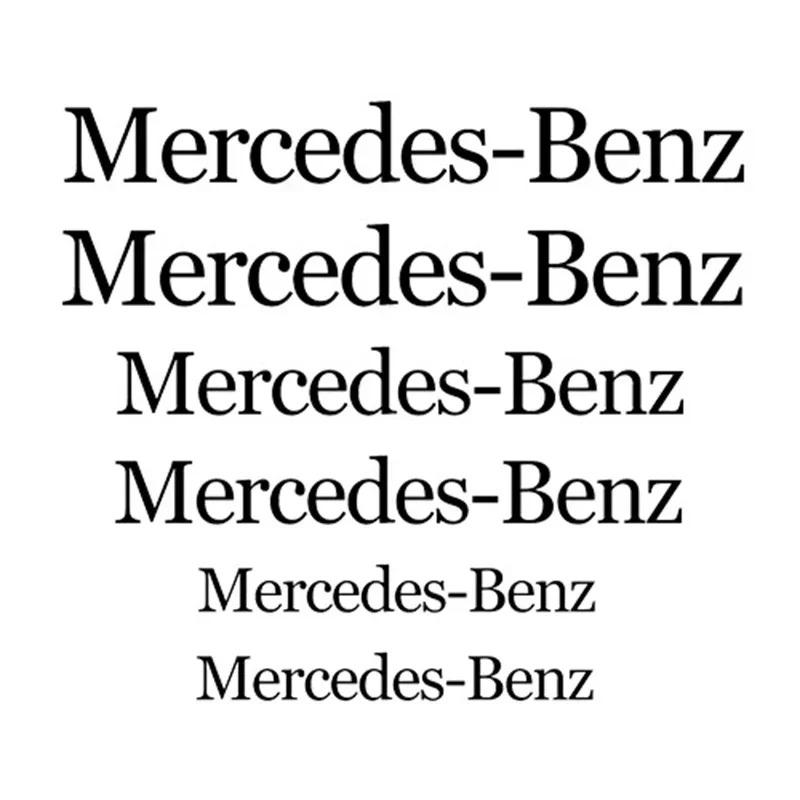 CRN1 6pcs Car Caliper Sticker Wheel Hub Decals Decoration For Mercedes Benz AMG W203 W206 W220 W205 W211 W212 W201 W210 W108 W168
