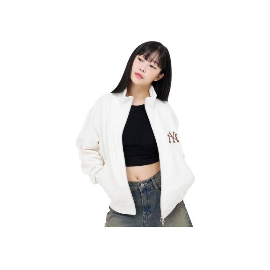 Новая унисекс толстовка MLB New York Yankees Кремовая 3ATRM1034-50CRS