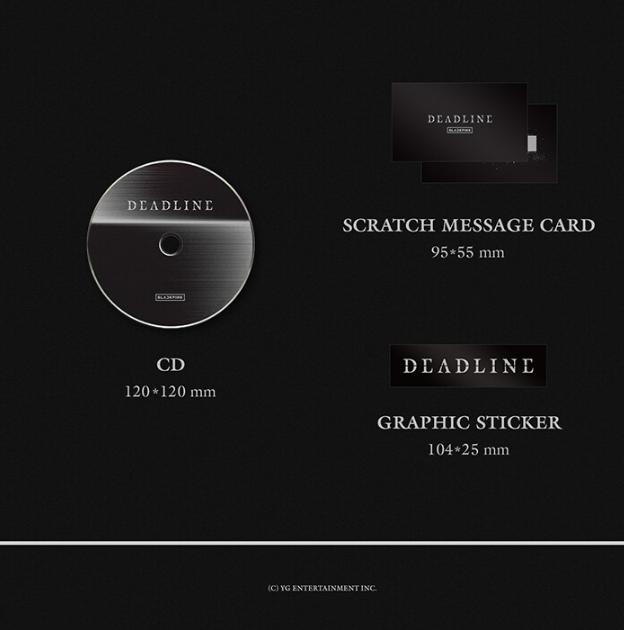 [предзаказ] 3-й мини-альбом BLACKPINK [DEADLINE] – СЕРАЯ версия.