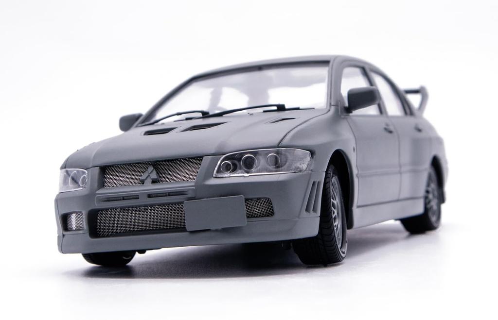 Серия Touge 5 Mitsubishi Lancer Evolution VII GSR Пластиковая модель-конструктор 1/24 №