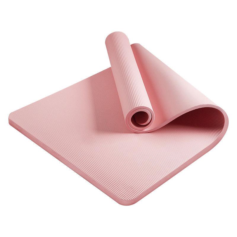 Home Yoga Mat for Men, Thickened Shock-absorbing Anti-slip Mat, Lengthened and Widened, Women's Fitness Skipping Floor Mat