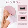 Double Layer Night Sleep Cap Satin Lining Head Wraps Casual Baggy Hat