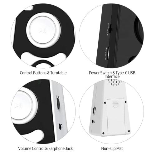 Xtahdge Electronic Digital Metronome with Timer, Universal Electronic Metronome with Volume and Beat Speed ??Control, Battery or USB Powered, for Guit