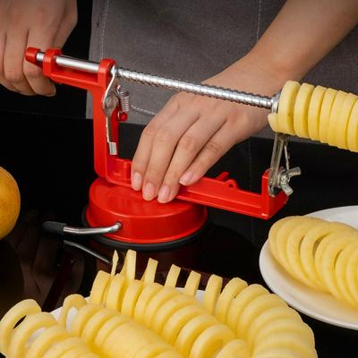 Машина для приготовления картофеля фри Net Red Twist Kitchen Novel Kitchen Accessories Commercial Multipurpose Жареный картофель Roll Fries Tool Gadget Bar