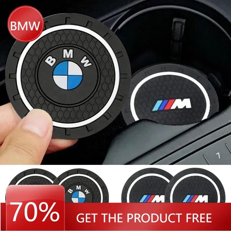 BAIC1 OFF 70% X5 X6 2025 New For BMW Car Coaster Water Cup Bottle Holder Mat Anti-Slip Pads For Bmw E46 E90 E60 F10 F30 E39 E36 F20 E8