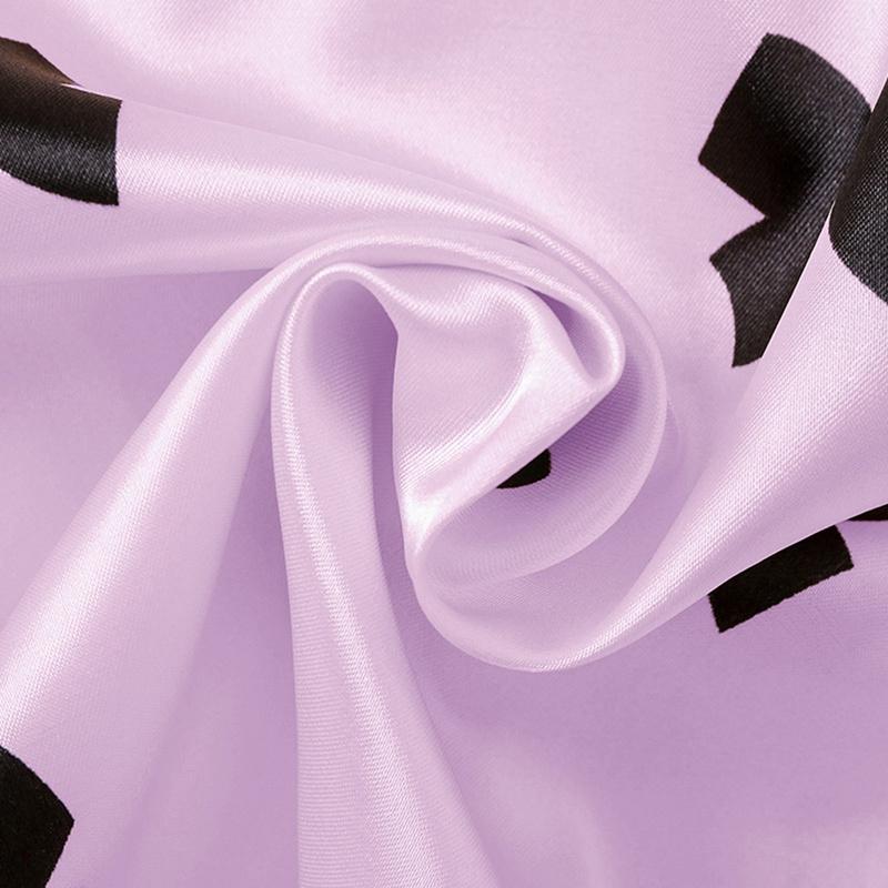 Детские шелковые пижамы на пуговицах для девочек с короткими рукавами, ночное белье, комплекты из 2 предметов для отдыха, 6-12 лет