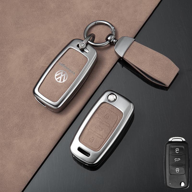 Для VOLKSWAGEN VW Чехол-оболочка для корпуса брелока автомобиля из цинкового сплава Для Volkswagen VW Polo Golf Passat Tiguan Beetle Caddy T5 Up Eos Ke
