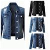 European and American Women's Denim Jackets, Ripped, Slimming Denim Tops, Jackets, Women's Shirts, Trendy