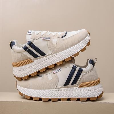 2024 Женская Роскошная Спортивная Обувь Весна Осень Новая Сетка Цветной Блок Популярная Трендовая Мягкая Подошва Повседневные Кроссовки на Платформе Zapatos De Mujer