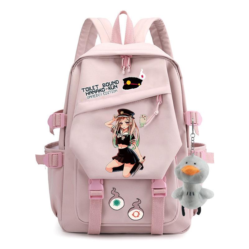 Независимая станция Нейлоновый школьный рюкзак для девочек Подходит для студентов-подростков Милый переплетенный Подростковый Цветок Цзыцзюнь, Рюкзак