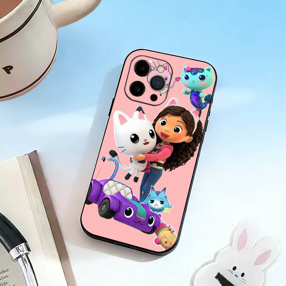 G-Gabby Cats Phone Case Silicone Soft For IPhone 17 16 15 14 13 12 11 X XR Plus Pro Max Plus