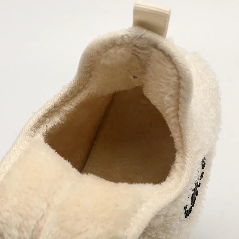 Мужская обувь зимние тапочки для дома пары плюшевые тапочки большой размер 47 удобные мокасины женские чинелос мужские