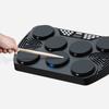 Multifunction Portable Electronic Drum Set 7 Velocity-Sensitive Pads Tabletop Drum Built-in 2