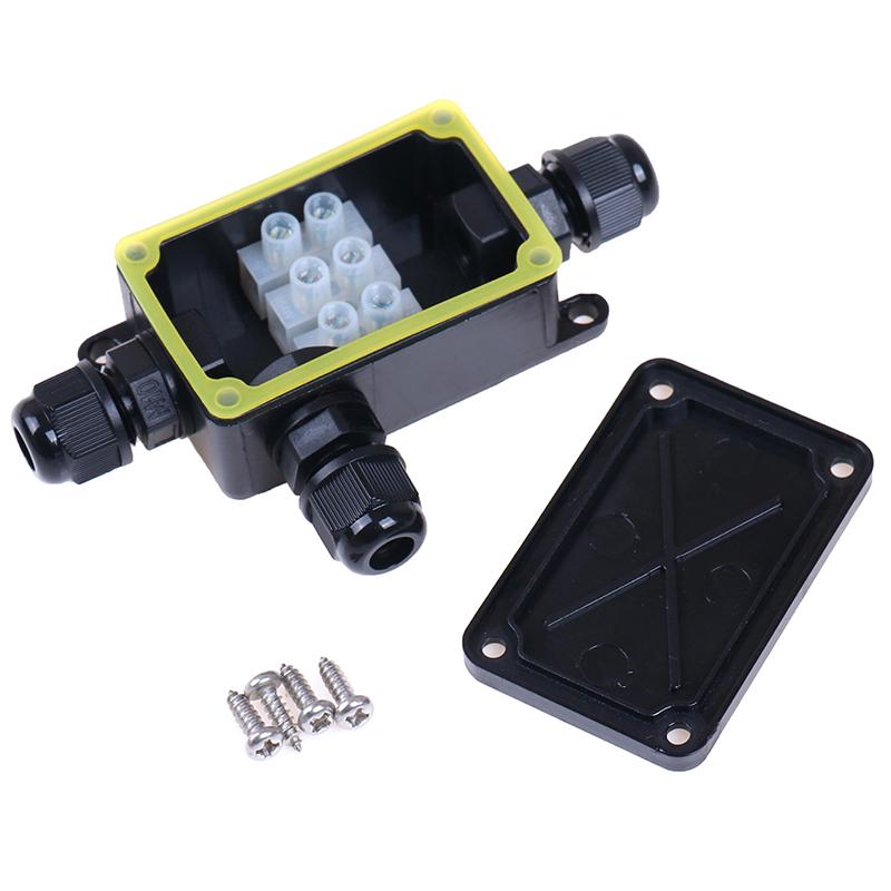 3Way Ip66 Outdoor Waterproof Cable Connector Junction Box With Terminal 450V
