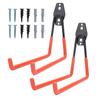 2Pcs Garage Hooks Multifunctional Wall Mount Garage Storage Hanger Organizer for Hanging Bicycles