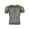 Millet Drynamic Mesh Футболка с коротким рукавом Термобелье для походов Оливковый Размер 2XL Мужской (MIV01566), (Новый логотип),