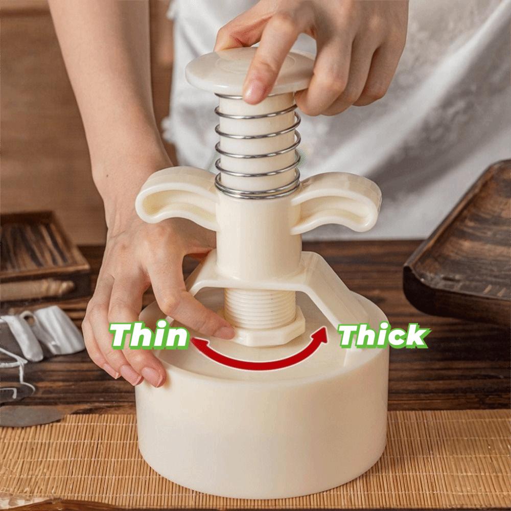 Pumpkin/Persimmons Pattern Moon Cake Maker Adjustable Thickness Cookie Stamp Bakery