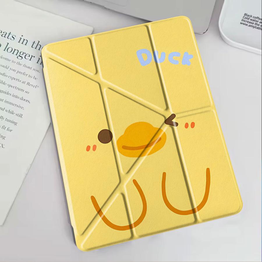 Чехол-подставка Чехол для планшета Для iPad Air 4 5 M3 M2 1 2 M4 11 дюймов Mini 6 7 Pro 2025 Pro 11-го 10-го 9-го 8-го 7-го 12,9 дюйма Желтый