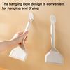 Food Grade Silicone Spatula Wide Blade with Hanging Hole High Temperature Resistant Spatula Pancakes Burgers Kitchen Tool