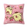 Индивидуальные наволочки Sanrio Pompompurin для дивана, Кавайные мультяшные, Современные наволочки для подушек, Мягкие наволочки