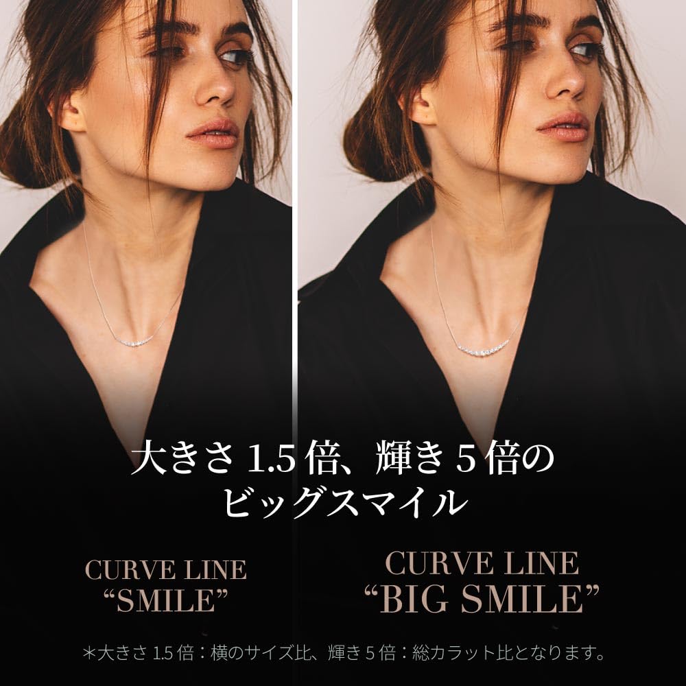 От New Line Ожерелье Женское Улыбка 10K K10 Розовое Золото Бренд Подарок Женщинам [Подарок Йорк]