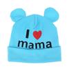 Шапка для маленьких мальчиков и девочек, хлопковая шапка «Я люблю маму»