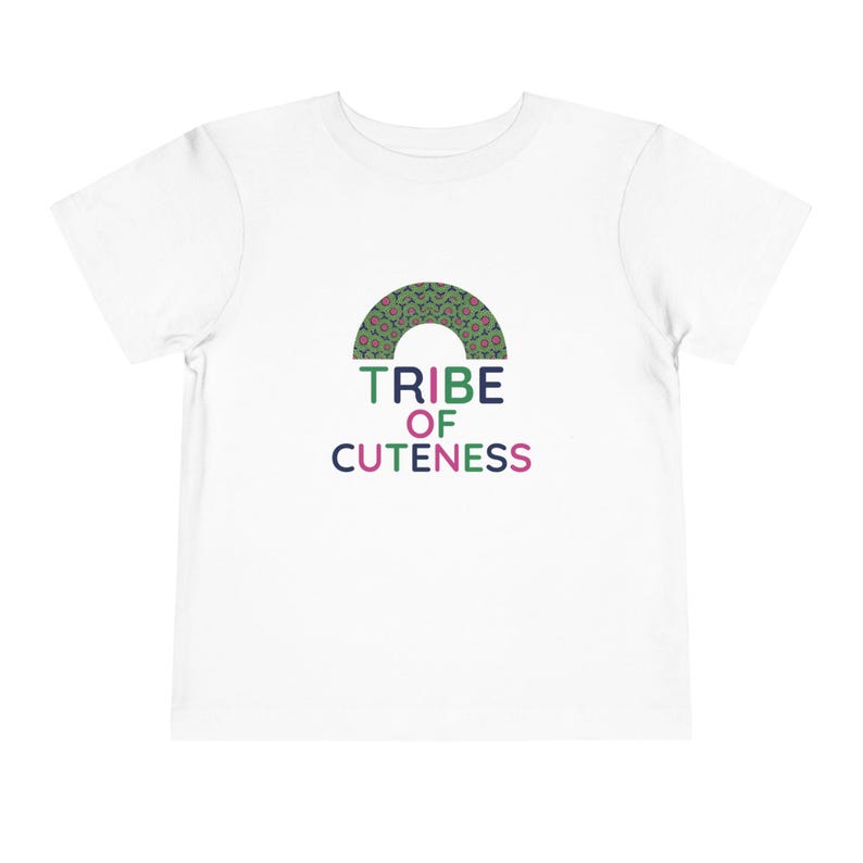 Kente Print Toddler T-Shirt: Vibrant Cultural Design