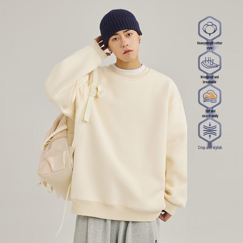 JEANSWEST LIFE Men's Crew Neck Sweatshirt