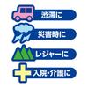 SEIWA Portable 3 Sheets X 5 with 600cc for Disaster Highway Easy To Car Long and More Toilet, Pack, IMP154, Apron, Capacity, Preparedness, Disasters,