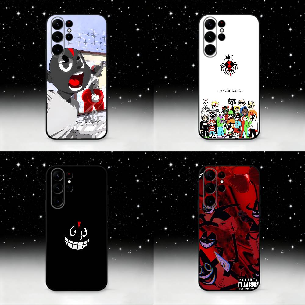 Lil D-Darkie Rapper Phone Case For Samsung S25,S24 Ultra,S20,S30 plus,S22 plus,S23,S30 Ultra 5G Silicone Black Shell