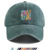 pc pcs Mama Duckbill Cap with  Floral Lettering  Flower Vine Print Adjustable Buckle Closure Lightweight Breathable Suit