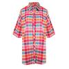 Forever Dreaming Womens/Ladies Checked Button-Down Nightshirt