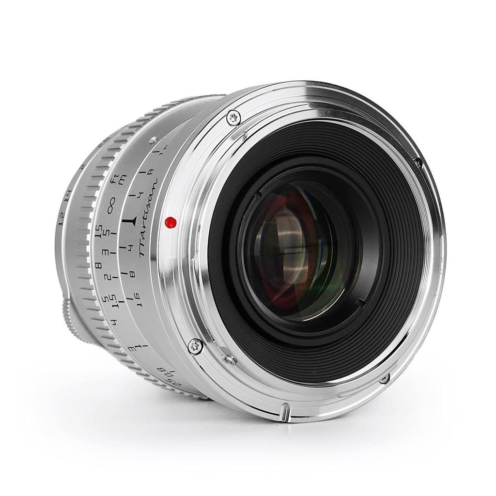 TTArtisan 50mm Prime Lens for Cameras Warranty Sigma Manual Large Bright Compact and Ideal for Nightscapes and Portrait Master Craftsman Optics F1.2